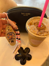 Load image into Gallery viewer, Iced Coffee Mama Hotel Keychain | Caffeinated Mama Bag Charm | Coffee Bag Charm for Mom | Toddler Mom Bag Charm | Coffee Mom |
