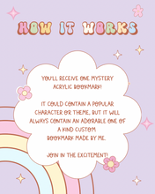 Load image into Gallery viewer, MYSTERY Acrylic Bookmark
