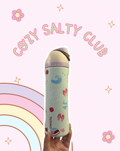 Load image into Gallery viewer, Cozy Salty Club 24oz Owala | Beach Girl | Bookstagram | Surfing | Summer Time | Water Bottle |
