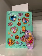 Load image into Gallery viewer, Honey Bear Girly Set | Motel Keychain &amp; A6 Notebook | Trendy Accessories | Hunny Bear | Castle Inspired | Magic Inspired |
